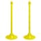 Mr. Chain Yellow Light Duty Stowable Stanchion, 2PK 93502-2 - alternate 1